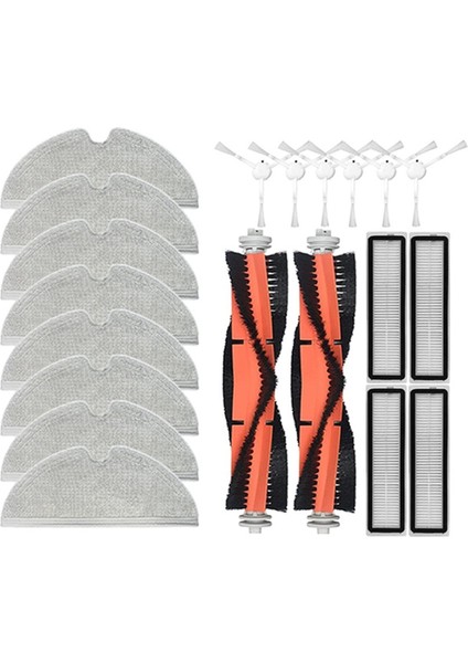 Dreame Için Uygun D9 D9 Max L10 Pro Robot Vakum Yedek Parça Sarf Malzemeleri Ana Yan Fırça Hepa Filtre Paspas Bezleri (Yurt Dışından) modelleri