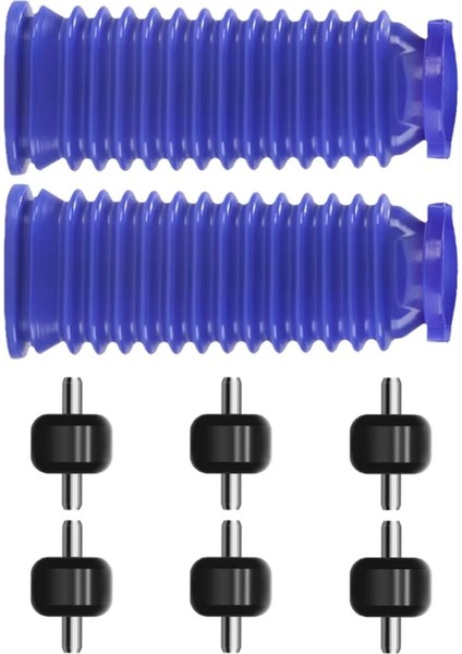 Vakum Emme Kafası Hortumu ve Taban Plakası Tekerlekler Dyson V7 V8 V10 V11 V15 Yumuşak Rulo Elektrikli Süpürge Parçaları (Yurt Dışından) modelleri