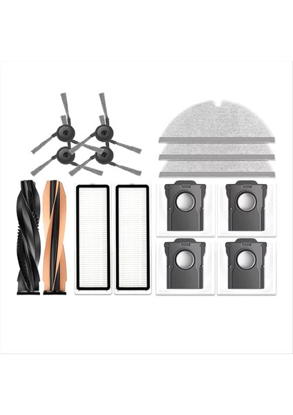 Dreame D20 Pro Plus / Dreame D20 Pro Vakum Parçaları Ana Yan Fırça Paspas Bezi Hepa Filtre Aksesuarları (Yurt Dışından) fiyatları