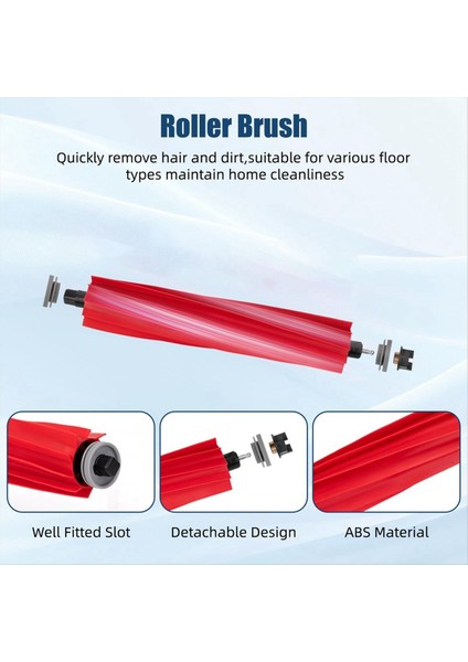 Roborock Qrevo Plus/qrevo S/qrevo Maxv Robot Vakum Aksesuarları Paspas Bezleri Hepa Filtre Ana Yan Fırça Seti Için Uygun (Yurt Dışından) fırsatları