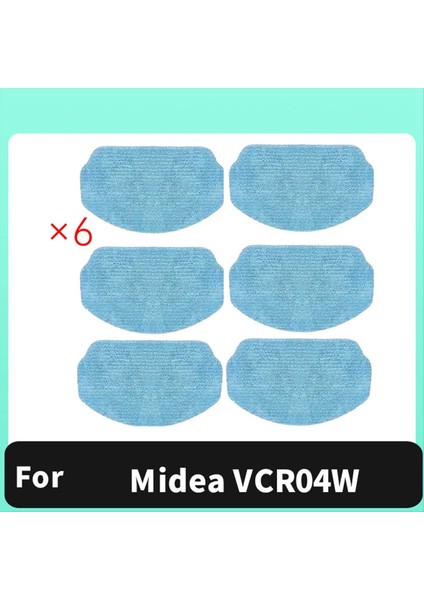 6 Adet Paspas Bezi Temizleme Bezi Midea VCR04W Robotlu Süpürge Yedek Yedek Parça Aksesuarları (Yurt Dışından) modelleri