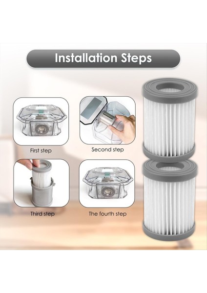 Lefant M320/M320G Robotik Elektrikli Süpürge Elektrikli Süpürge Filtreleri Dik Filtreler Için M320 Yedek Hepa Filtreleri (Yurt Dışından) fırsatları
