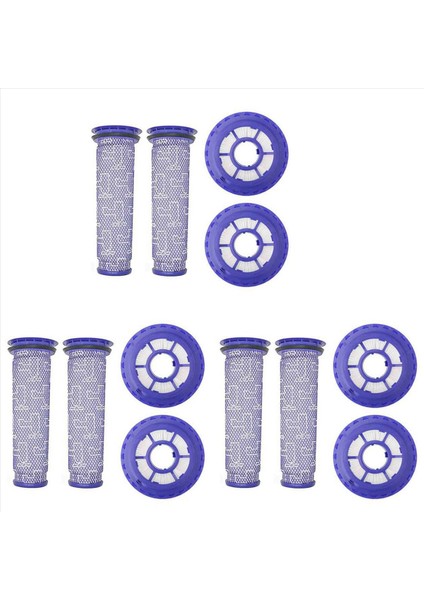 6x Sonrası Filtre ve Ön Filtre Dyson DC41 DC65 DC66 Hayvan Elektrikli Süpürge Parçaları Parçayı Değiştirir 920769-01 ve 920640-01 (Yurt Dışından)