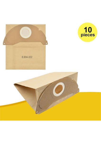 Karcher Wd2 Mv2 Wd 2 200 Için Elektrikli Süpürge Torbaları WD2250 A2004 A2054 A2099 6 904-322 0 Karcher Wd Için Vakumlu Toz Torbaları (Yurt Dışından) fiyatları