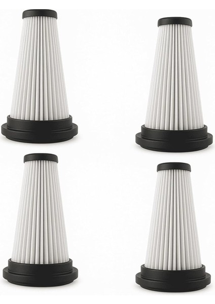 Trucozie Akülü Vakum T350 Yıkanabilir Filtre Vakum Parçaları Için Yıkanabilir Vakum Filtreleri 4 Hepa Filtreler (Yurt Dışından)