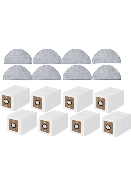 Ilıfe A30 Pro Vakum Süpürgesi Aksesuarları Için 16 Adet Paspas Pedi Toz Torbası (Yurt Dışından)