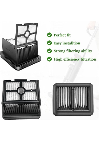 Dreame H12 Pro / H12 Plus Islak Kuru Elektrikli Süpürge Yedek Parçaları Için Fırça Rulosu ve Hepa Filtre (Yurt Dışından) modelleri