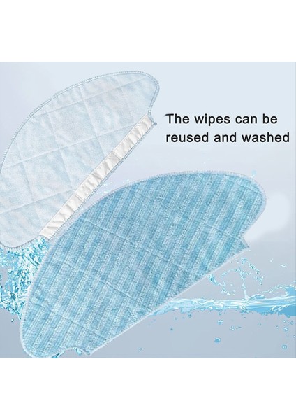 10 Adet Temizleme Bezi Tefal X-Plorer 45/RG8275WH Elektrikli Süpürge Aksesuarları Paspas Pedleri Yedek Yedek (Yurt Dışından) indirimleri