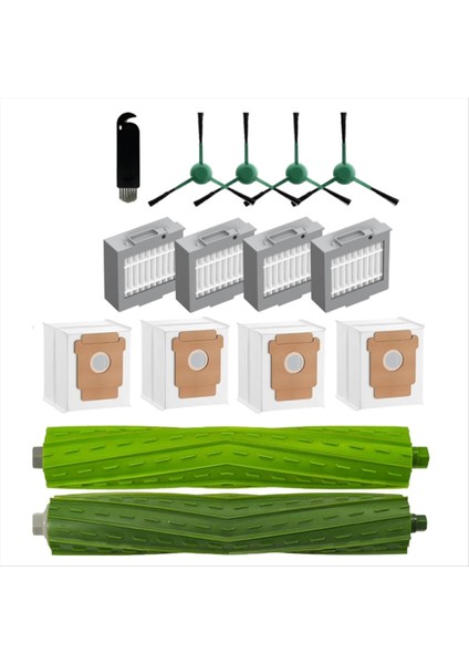 15 Adet Irobot Roomba Max 705 Vac/roomba Plus 504 Vac Elektrikli Süpürge Parçaları Ana Yan Fırça Filtreleri Için Yedek Parçalar (Yurt Dışından) fiyatları