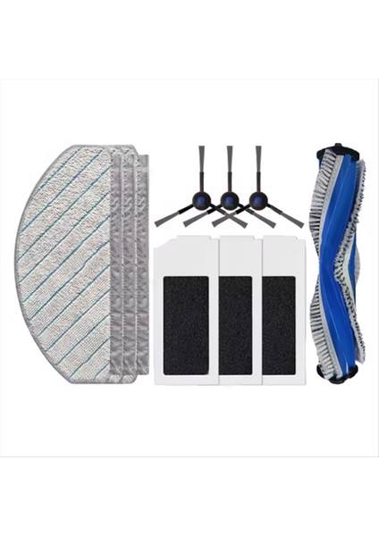 10 Adet Ecovacs Debot N20/N20 ARTI/N20 Pro Artı Elektrikli Süpürge Yedek Parçaları Vakum Fırçası Filtre Paspas Bezi (Yurt Dışından) modelleri