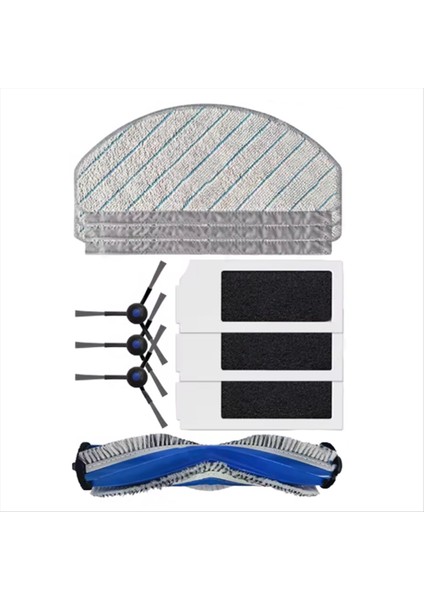 10 Adet Ecovacs Debot N20/N20 ARTI/N20 Pro Artı Elektrikli Süpürge Yedek Parçaları Vakum Fırçası Filtre Paspas Bezi (Yurt Dışından) fırsatları