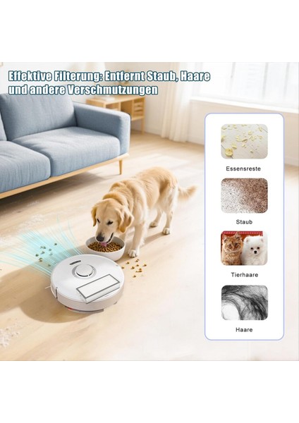 Roborock Q5 Pro/q5 Pro+/q7/ Q7+/q7 Max/q7 Max+/q8 Max/ Q8 Max+ Robotlu Süpürge Yedek Parçaları Için Hepa Filtre (Yurt Dışından) fiyatları