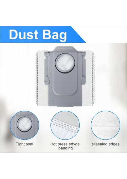 Roborock Saros 10R/S9 Maxv SLIM/G20S Ultra Aksesuarları Ana Yan Fırça Paspas Hepa Filtre Toz Torbası Elektrikli Süpürge Parçaları (Yurt Dışından) modelleri