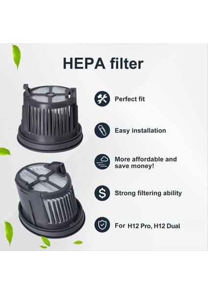 Dreame H14/H14 PRO/H14 Çift Islak ve Kuru Rulo Fırça Hepa Filtre Elektrikli Süpürge Aksesuarları Seti (Yurt Dışından) fırsatları