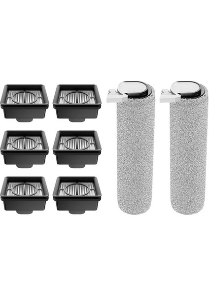 8 Adet Rulo Fırça ve Hepa Filtre Xiaomi Truclean W20 / 2c / 4c / 2 Lite Yedek Parçalar Vakum Fırça Filtresi (Yurt Dışından) modelleri