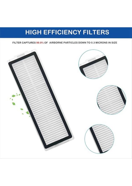 Xiaomi X20 Max / X20 Pro / D109GL / D102GL Elektrikli Süpürge Yedek Parçaları Vakum Filtresi Için 4pcs Filtreler (Yurt Dışından) fırsatları