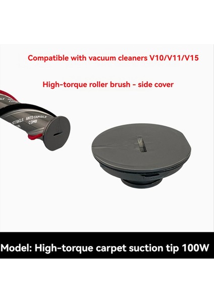 Dyson V10 V11 V15 G5 Için Yedek Parçalar Elektrikli Süpürge Aksesuarları 100 W Yüksek Torklu Elektrikli Süpürge Fırça Çubuk Uç Kapağı (Yurt Dışından) fiyatları