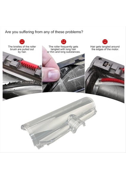 Şeffaflık Kabuk Yedek Montaj Dyson V10 V11 V15 Elektrikli Süpürge Parçaları 100 W Yüksek Torklu Temizleyici Kafa (Yurt Dışından) indirimleri