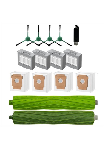 15 Adet Irobot Roomba Max 705 Vac/roomba Plus 504 Vac Elektrikli Süpürge Parçaları Ana Yan Fırça Filtreleri Için Yedek Parçalar (Yurt Dışından) modelleri