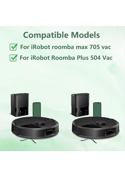 15 Adet Irobot Roomba Max 705 Vac/roomba Plus 504 Vac Elektrikli Süpürge Parçaları Ana Yan Fırça Filtreleri Için Yedek Parçalar (Yurt Dışından) indirimleri