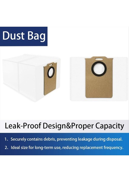 Ultenic T20 Pro Elektrikli Süpürge Yedek Parçalar Ana Fırça Yan Fırça Hepa Filtre Paspas Bezi Toz Torbası (Yurt Dışından) modelleri