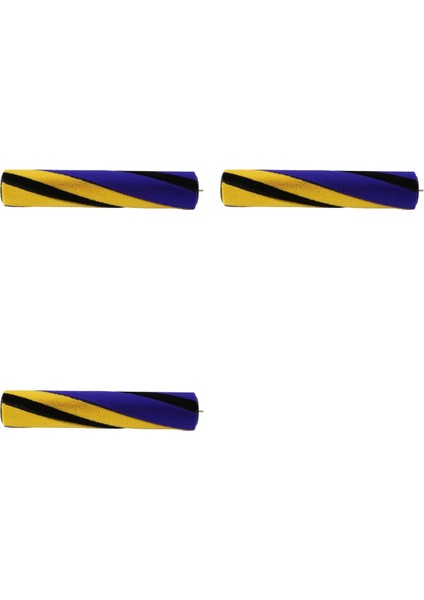 Dyson V12 V15 SV16 SV22 Elektrikli Süpürge Yedek Parça No 971634-01 Sarı+Mavi Için 3x Ince Yumuşak Rulo Fırça Çubuğu (Yurt Dışından)