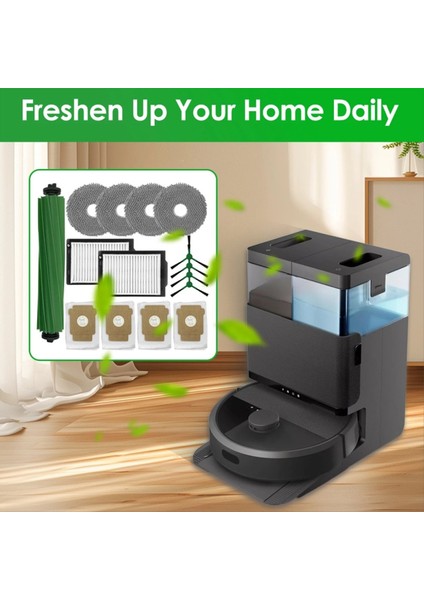 Home Times Sweeper Yedek Kısmı Irobot Roomba Plus 405 Combo/ 505 Combo Robot Vakum Ana Yan Fırça Filtresi (Yurt Dışından) fırsatları