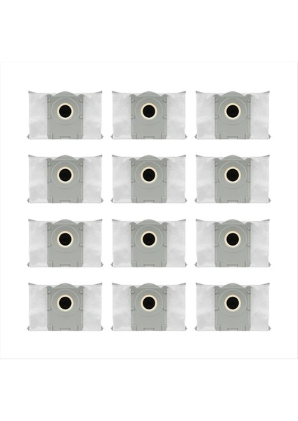 Toz Torbası Ecovacs Deebot X11/X11 Pro Elektrikli Süpürge Aksesuarları Yedek Parçalar Dokunmamış Çöp Torbaları 12 Adet (Yurt Dışından)