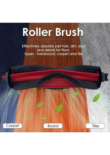 22 Adet Roborock Q7 M5 / Q7 M5+ / Q7 L5 / Q7 L5+ Vakum Robotu Ana Yan Fırça Paspas Filtresi Toz Torbaları (Yurt Dışından) indirimleri
