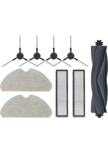 Dreame D9 Max Gen 2 / D10S Pro / D10S Yedek Parçalar Vakum Ana Fırça Yan Fırça Paspas Bezi Hepa Filtre (Yurt Dışından) modelleri