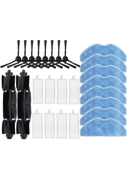 Ezvız Re4/re4 Plus/re5/re5 Plus Robotlu Süpürge Parçaları Için Uyumlu 2 Takım Ana Yan Fırça Paspas Filtresi (Yurt Dışından) fiyatları