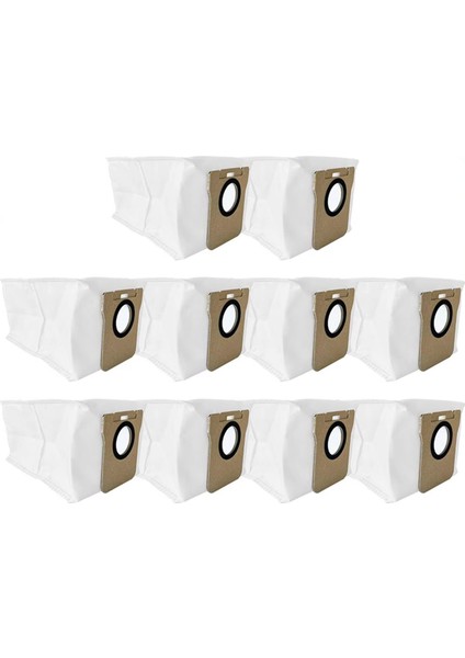 Xiaomi Mijia M40S / OV31CN Elektrikli Süpürge Parçaları Dokunmamış Çöp Torbaları 20 Adet Için Toz Torbaları Değiştirme (Yurt Dışından) modelleri