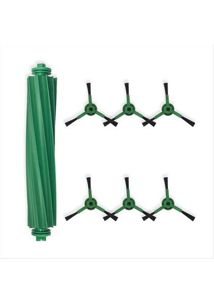 Irobot Roomba 205/ARTI 405/ARTI 505 Combo Elektrikli Süpürge Parçaları Değiştirilebilir Yıkanabilir Ana Yan Fırça Için 7 Adet (Yurt Dışından)