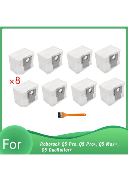 Roborock Q5 Pro Q5 Pro+ Q5 Max+ Q5 Duoroller+ Toz Torbası Süpürgesi Aksesuarları Için (Yurt Dışından) modelleri
