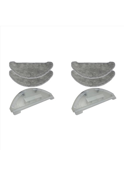 2x Roidmi Eve Artı Paspas Montaj Braketi Robotlu Süpürge Yedek Parça Su Deposu Tepsi Aksesuarları (Yurt Dışından)