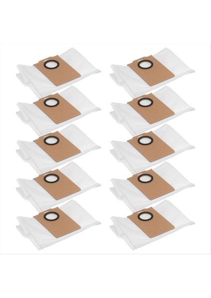 Monsga Ms1 Max/ultenic T10 Lite/liectroux M70 Pro/bpmıo B15 Plus/lubluelu L15 Plus Vakum Parçaları Toz Torbası 10 Adet (Yurt Dışından)