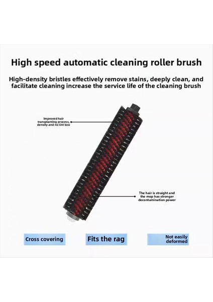 Roborock S8 Maxv Ultra S8 Pro Ultra/s7 Max Ultra Moping Robot Vakum Aksesuarları Için Yüksek Hızlı Temizleme Fırçası (Yurt Dışından) fırsatları