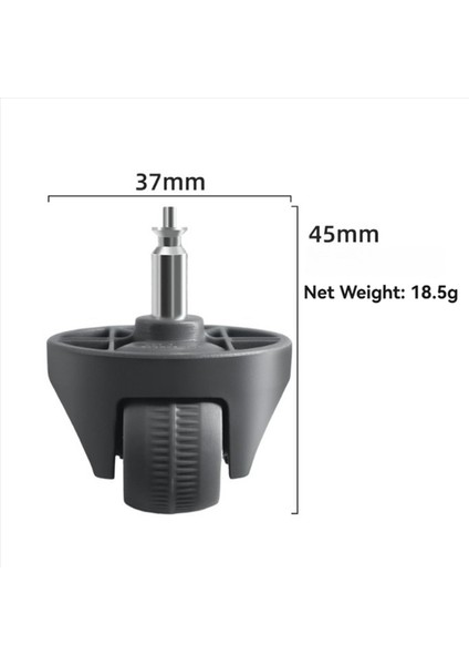 3x Seyahat Tekerleği Narwal J4/j5 Robotlu Süpürge Parçaları Süpürgesi Evrensel Tekerlek Ekleri (Yurt Dışından) fiyatları