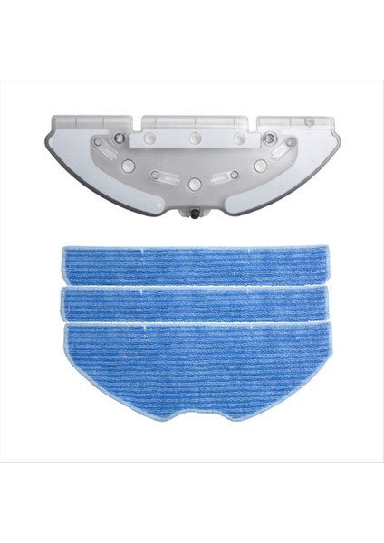 4 Adet Paspas Bezi Tutucu ve Paspas Bezi 360 S8/tp-Link Tapo RV30 Plus/tapo RV10 Plus Robotlu Süpürge Aksesuarları (Yurt Dışından)