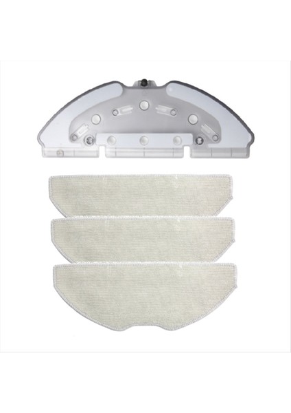 4 Adet Paspas Braketi ve Paspas Bezi Seti 360 S8 / Tp-Link Tapo RV30 Plus/tapo RV10 Plus Robotlu Süpürge Aksesuarları (Yurt Dışından) fırsatları