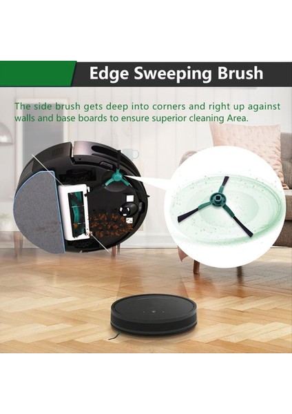Irobot Roomba 705/505/405/205/105/ESSENTIAL Serisi Robot Süpürge Parçaları Için Kenar Süpürme Fırçası Yan Fırça (Yurt Dışından) fiyatları