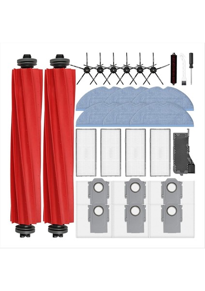 Roborock S7 Maxv Ultra Robot Vakum Aksesuarları Roborock S7 Pro Ultra Vakum Filtresi Için Yedek Parçalar (Yurt Dışından)