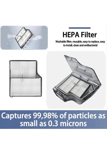 Roborock Saros 10/s9 Maxv Ultra Robotlu Süpürge Ana Yan Fırça Hepa Filtreler Paspas Bezleri Toz Torbaları (Yurt Dışından) fırsatları