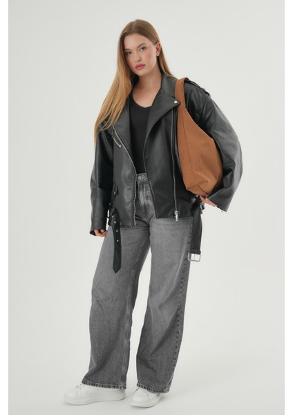 Kahverengi Süet Kadın Shopper Omuz Çantası Yumuşak Form Vintage Model Tote Çanta (28*44) fırsatları