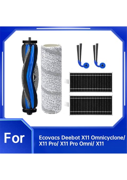 Ecovacs Deebot X11 OMNICYCLONE/X11 PRO/X11 Pro OMNI/X11 Elektrikli Süpürge Ana Yan Fırça Filtre Tamburu (Yurt Dışından) fiyatları