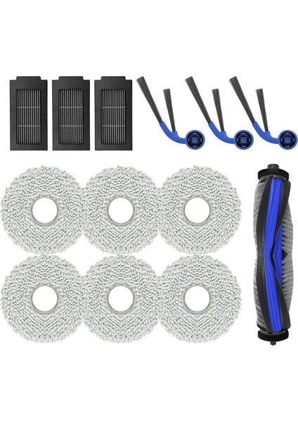 Ecovacs Deeboot T30C Vakum Eki Ana Yan Fırça Hepa Filtre Paspas Bezi Yedek Parçalar (Yurt Dışından) fırsatları