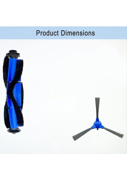 Eufy 11S Için Max G30 30C Max 15C Max Süpü Robot Aksersiyeleri Ana Roller Fırça Yan Fırça Filtre Aksesuarları (Yurt Dışından) modelleri