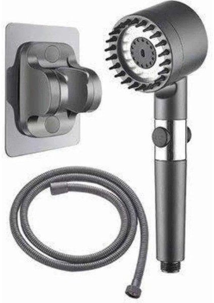Yüksek Performanslı Masaj Etkili Su Tasarruflu Duş Başlığı Krom Kaplama Uzun - MB000X-2GW4Z