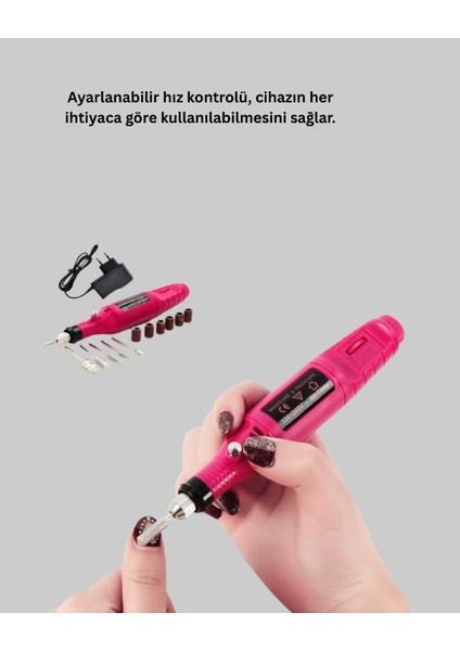 Tırnak Matkap Makinesi – Profesyonel Manikür Pedikür Cihazı Ayarlanabilir Hız - MB000X-2GWWG indirimleri