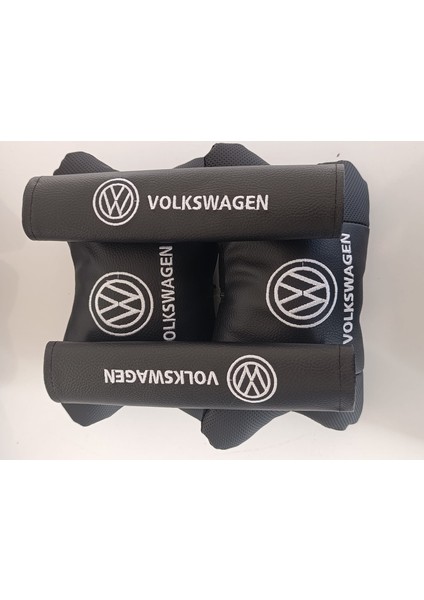 Volkswagen Uyumlu Beyaz Nakış Işlemeli Oto Boyun Yastığı fırsatları